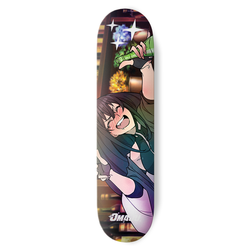 Tipsy Nanako Holographic - Skate Deck – OMAJU