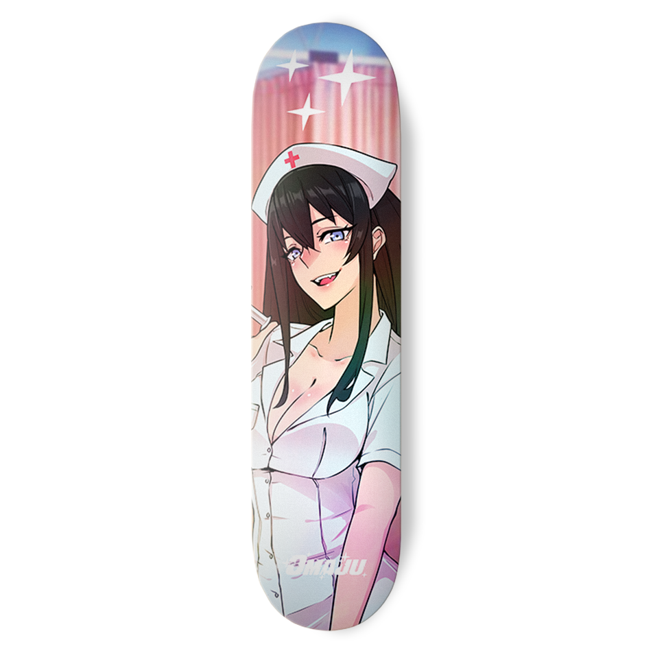 NurseNanakoHolographicSkateboa