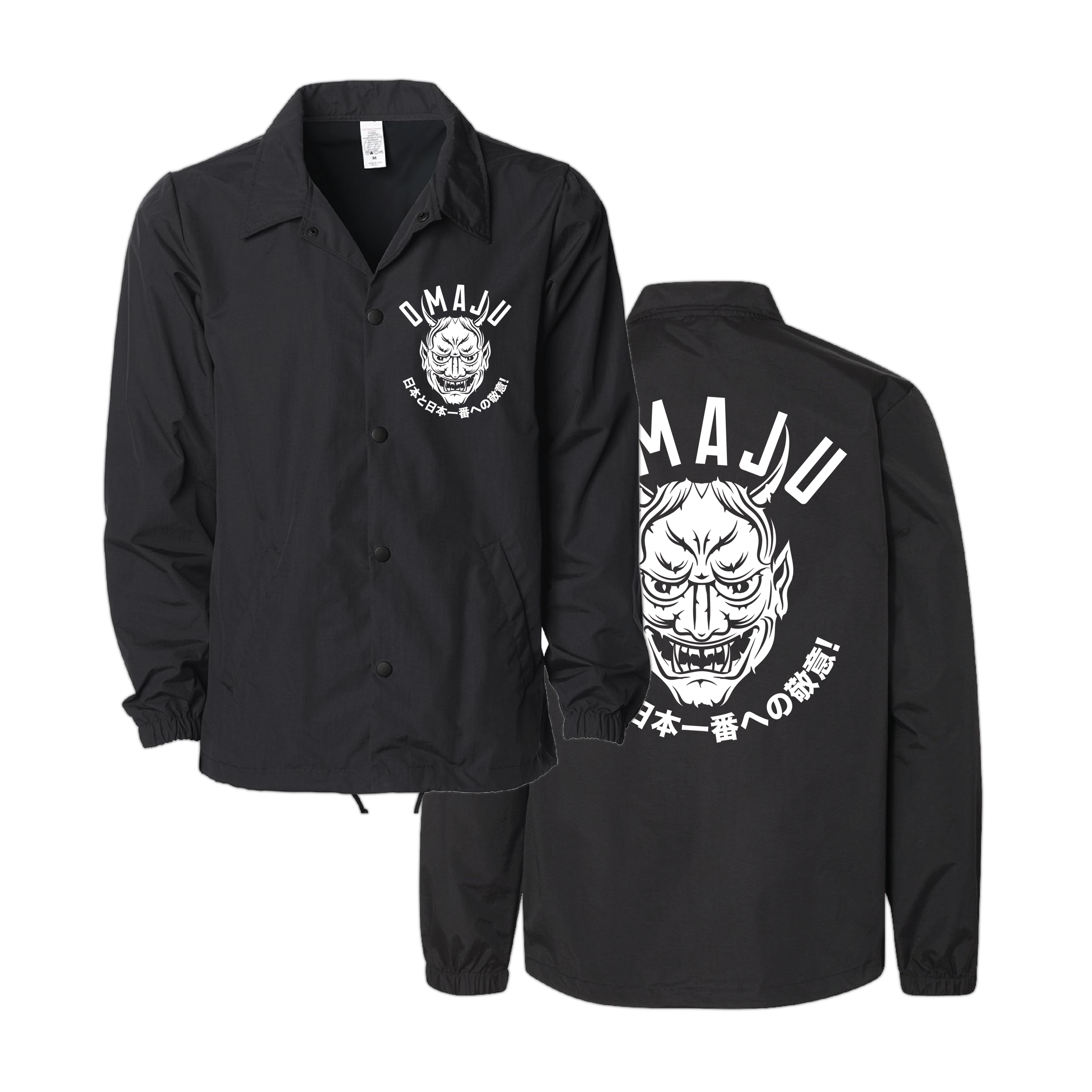 ONI Windbreaker - Black – OMAJU